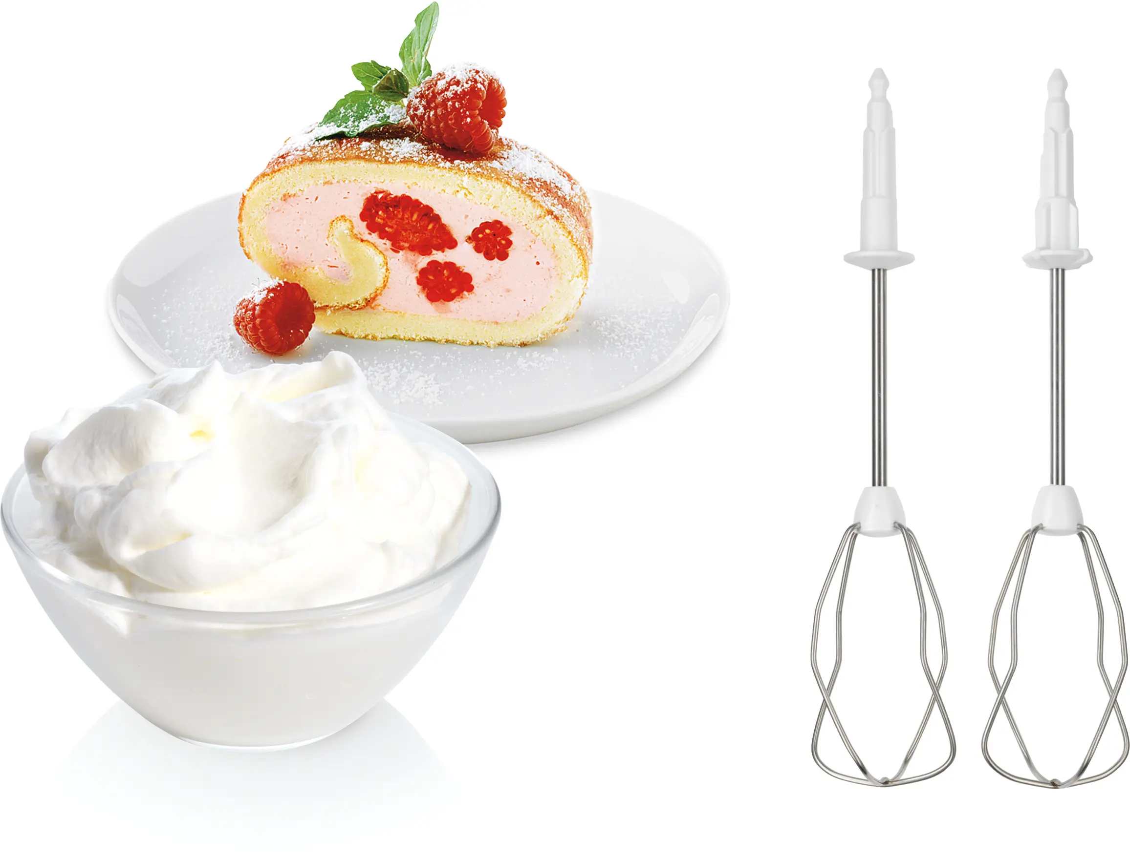 Mixer de mână Bosch ErgoMixx 450 W Alb, Window grey [7]