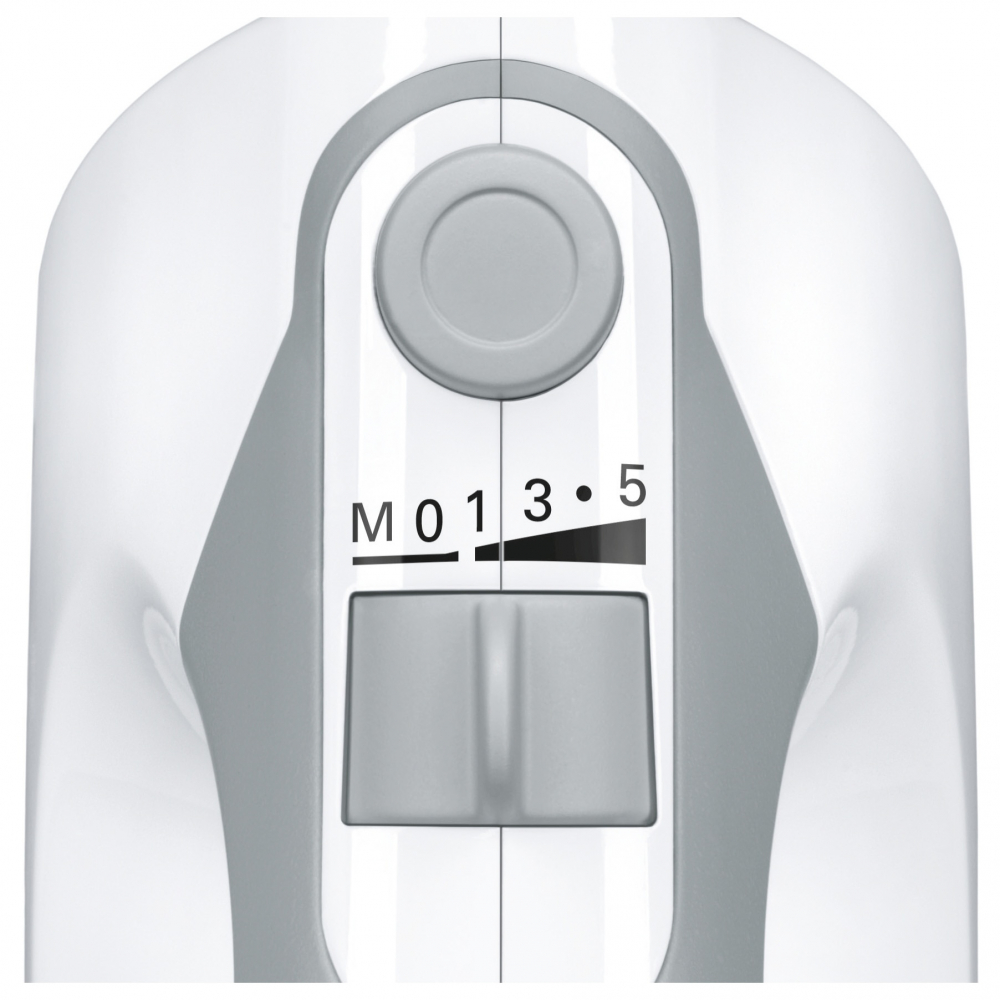 Mixer de mână Bosch MFQ36490, ErgoMixx, 450 W, Alb, Window grey [3]