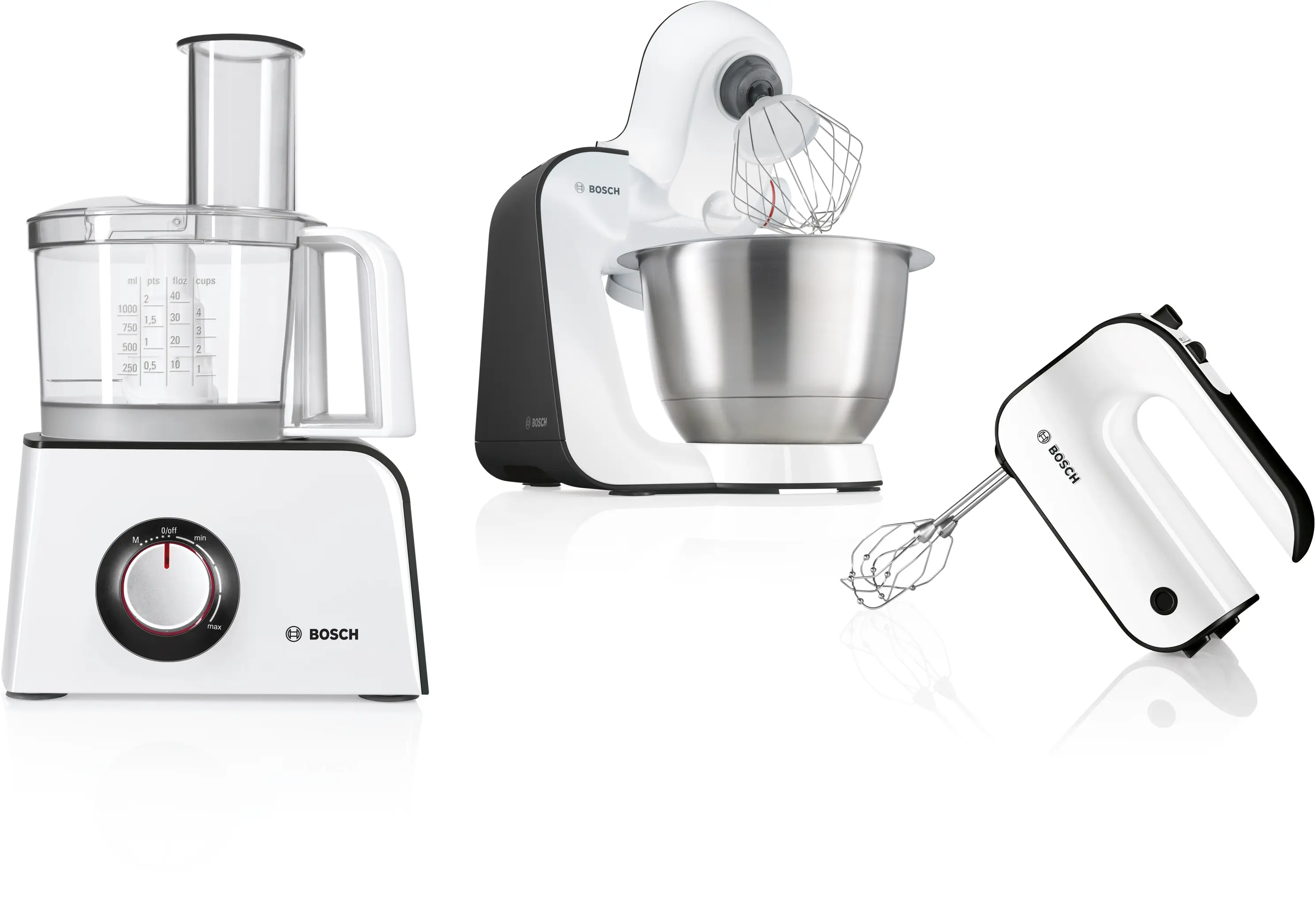 Mixer de mână Bosch Styline 450 W Alb, antracit [7]