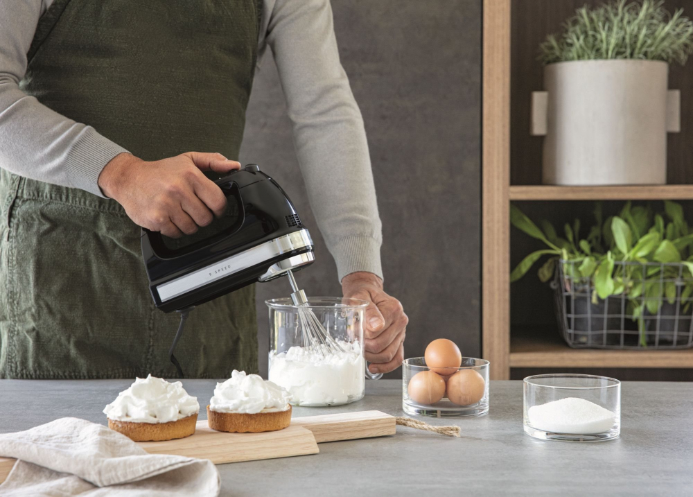 Mixer de mana cu 9 viteze, 85 W, Onyx Black - KitchenAid [8]