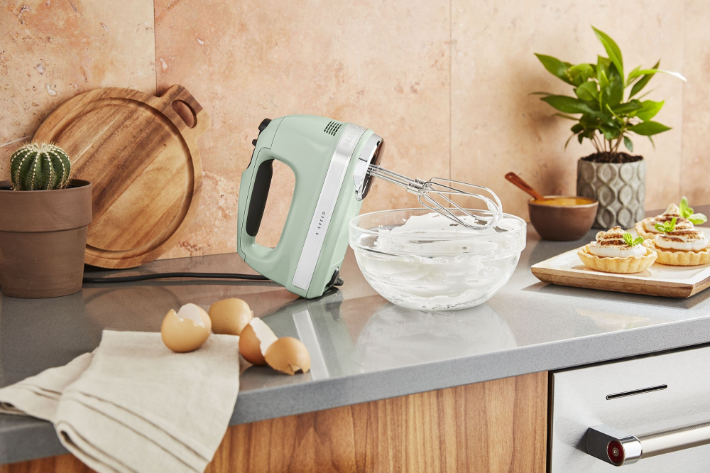 Mixer de mana cu 9 viteze, 85 W, Pistachio - KitchenAid [5]
