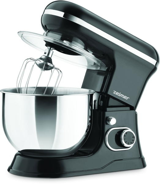 Mixer planetar Zelmer ZKR1355, 1200 W, 6 viteze ,2 boluri de 4,5 l si 5 l, negru [3]