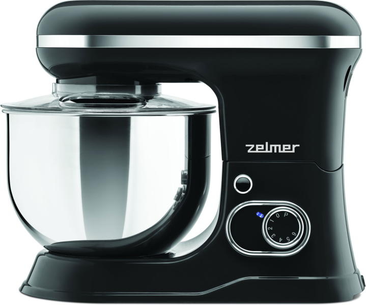 Mixer planetar Zelmer ZKR1355, 1200 W, 6 viteze ,2 boluri de 4,5 l si 5 l, negru [2]