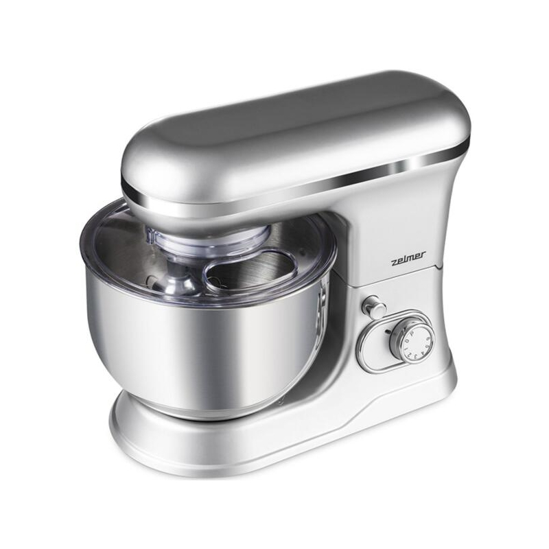 Mixer planetar Zelmer ZKR1360, 1200 W, 2 boluri incluse, 6 trepte de viteza, functie Pulse,accesoriu preparare inghetata [5]