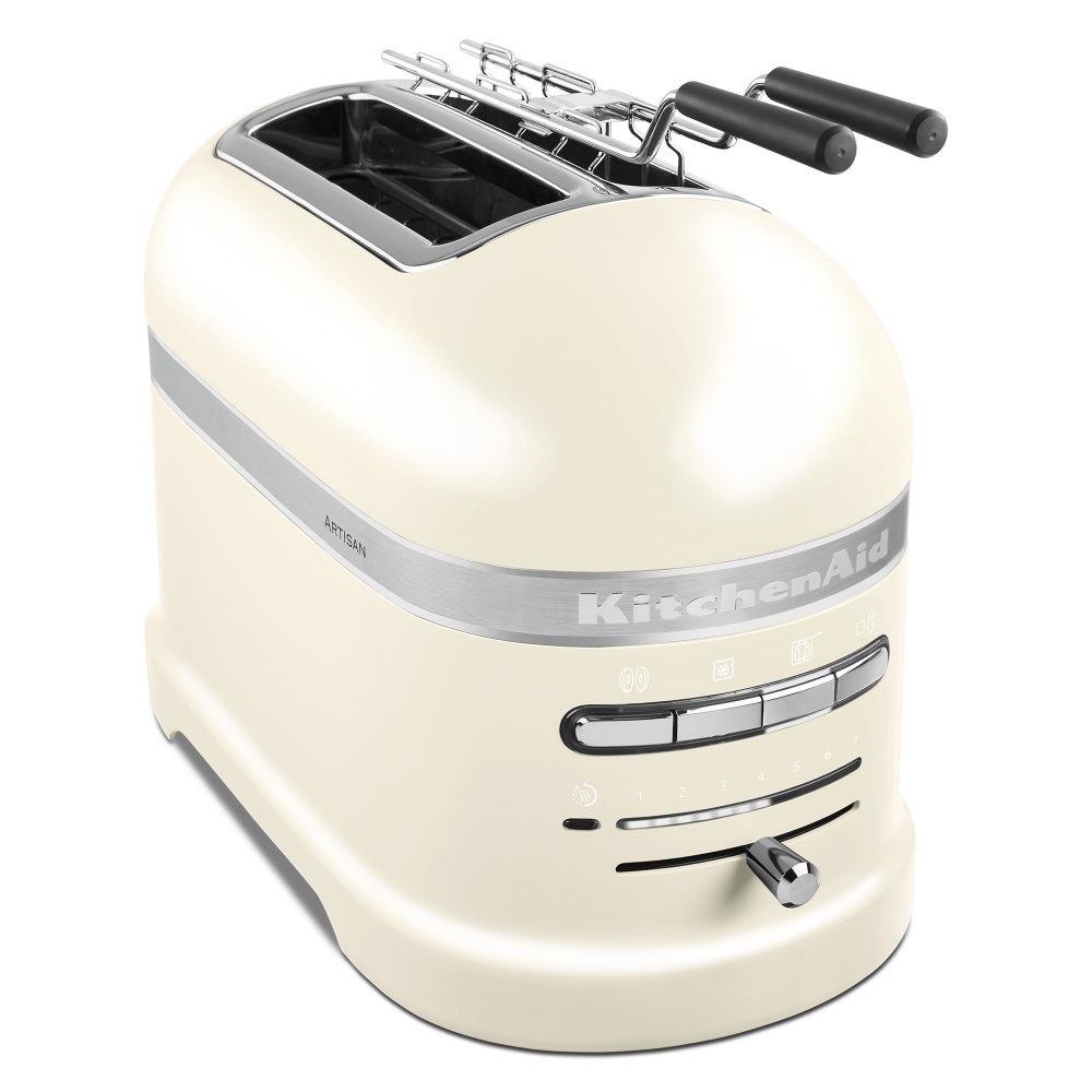 Prajitor de paine 2 sloturi Artisan 1250W, Almond Cream - KitchenAid [6]