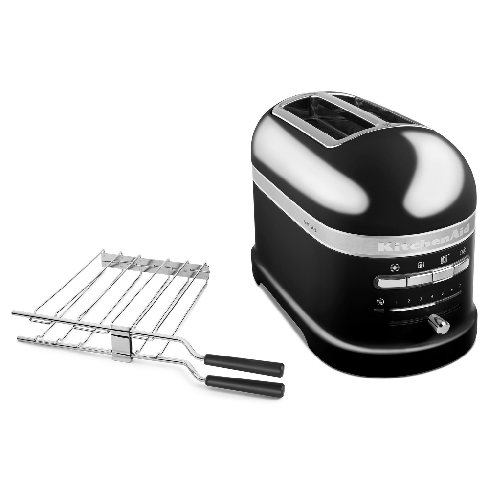 Prajitor de paine 2 sloturi Artisan 1250W, Onyx Black - KitchenAid [6]