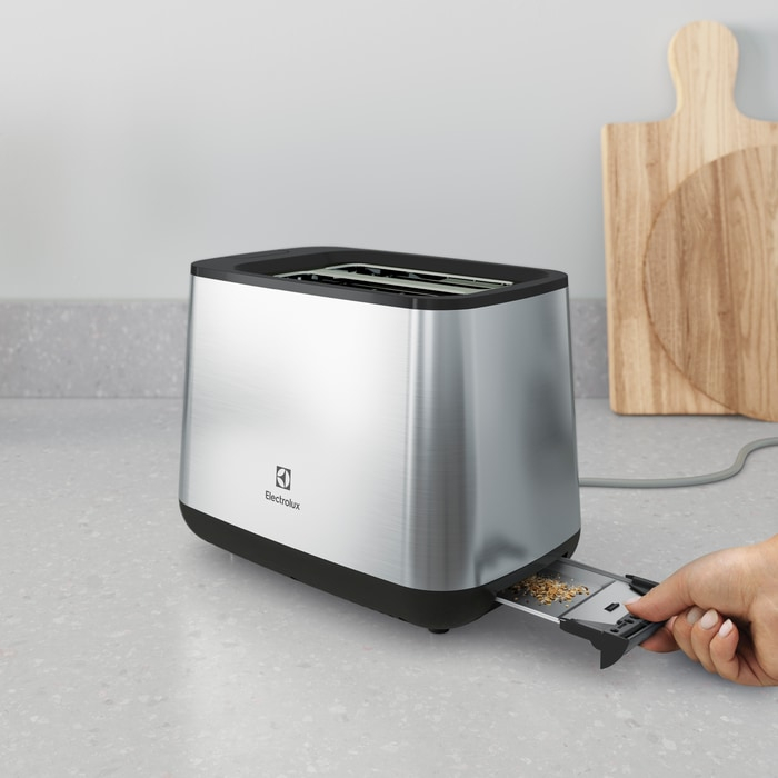 Prajitor de paine Electrolux E3T1-3ST, 800W, 2 felii, 7 setari temperatura, Inox [3]