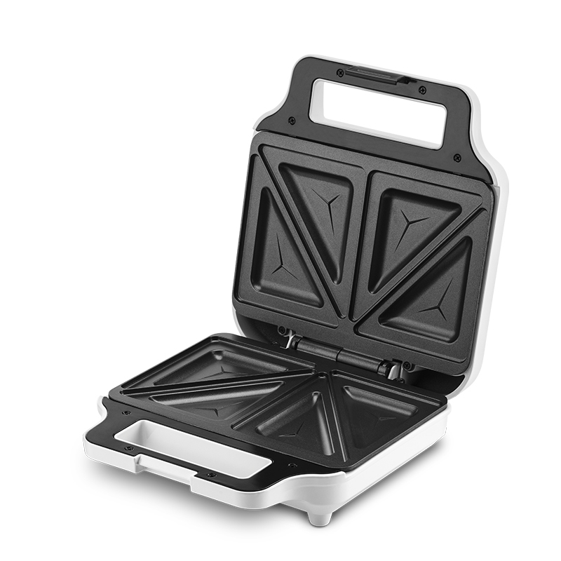 Sandwichmaker Zelmer ZSM0002, 900 W, 2 felii, Alb [2]