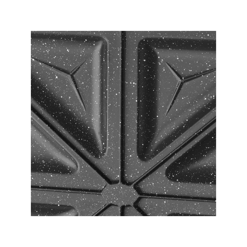 Sandwichmaker Zelmer ZSM7400, 1400W, 4 felii, maner izolat, sistem de blocare, invelis antiaderent, Negru [4]