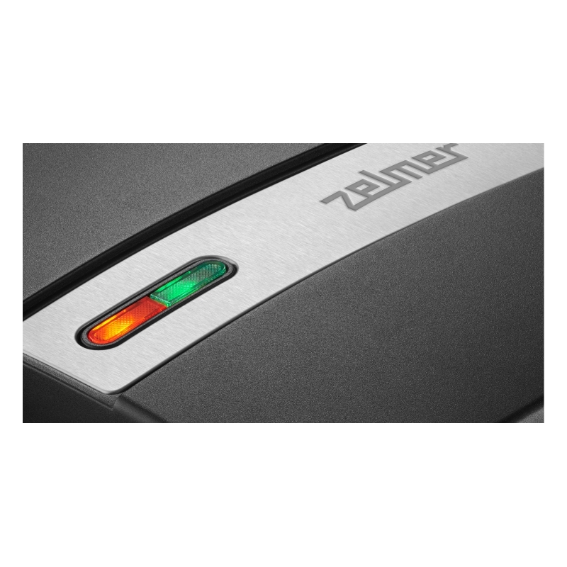 Sandwichmaker Zelmer ZSM7400, 1400W, 4 felii, maner izolat, sistem de blocare, invelis antiaderent, Negru [2]