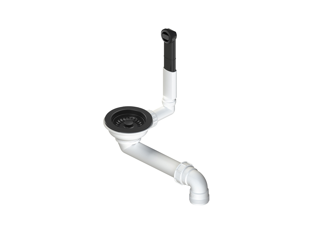 Set chiuveta bucatarie Schock Formhaus D-100S 780 x 500 mm Cristalite Nero cu parti vizibile negru si baterie bucatarie Schock Prima negru [6]