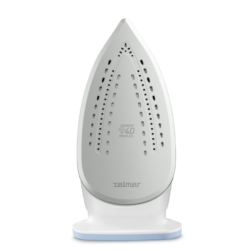 Statie de calcat Zelmer ZIS8700 Healthy, 2600W, 8 bari, jet abur 150 g/min, Capacitate rezervor apa 1.4 l, Curatare automata, Mod ECO, Alb/Gri [6]