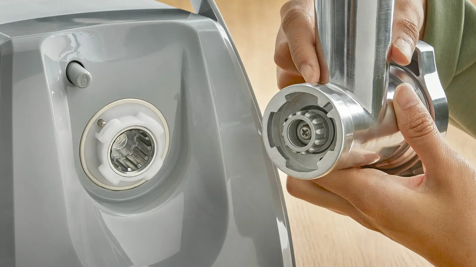 Tocător de carne Bosch ProPower 1600 W Alb, Window grey [2]