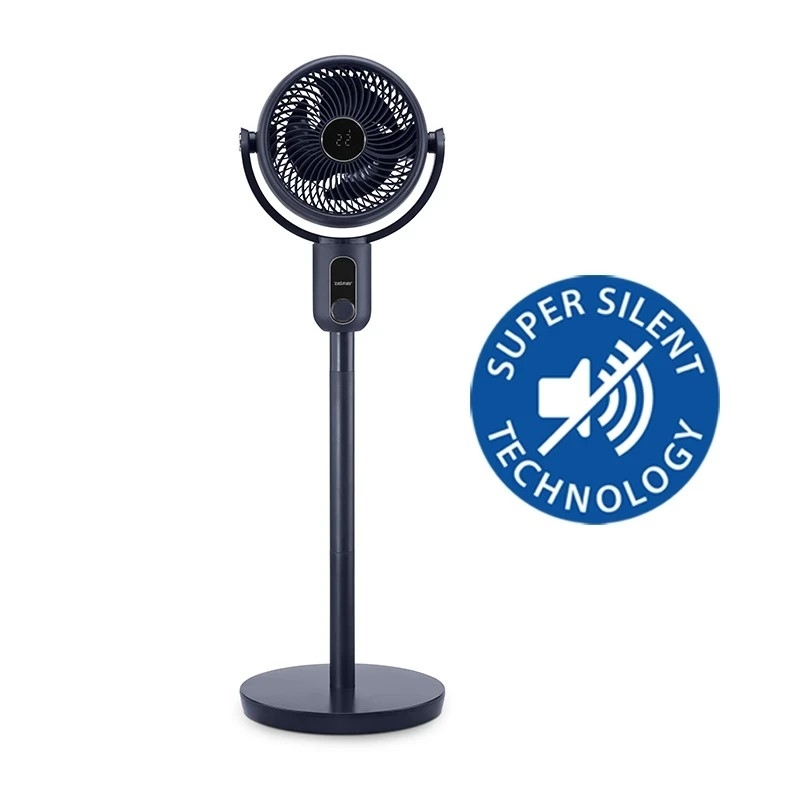 Ventilator cu picior Zelmer ZRF3500, 50 W, diametru 25 cm, oscilatie 3D, 3 viteze, inaltime 1 m, telecomanda, negru [1]