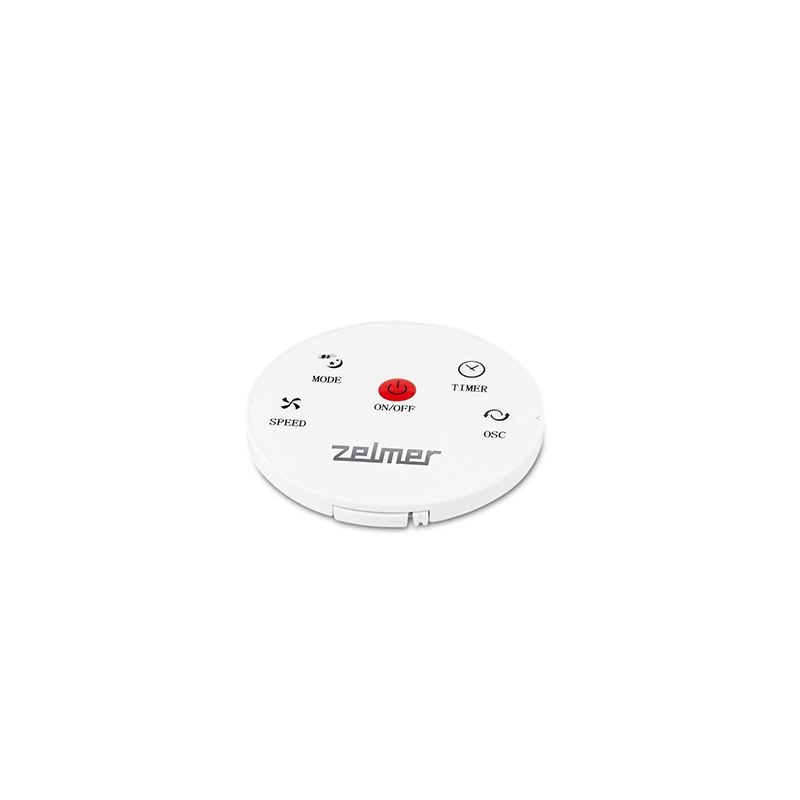 Ventilator turn Zelmer ZTW1500M, 45W, 3 viteze, telecomanda, alb [2]