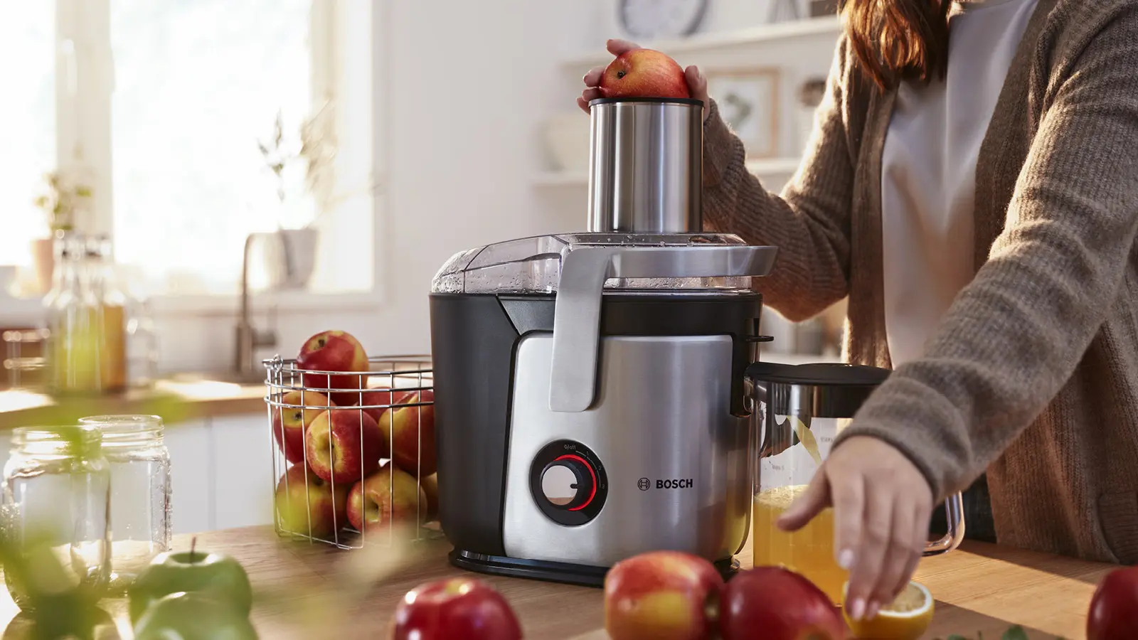 Storcatoare prin centrifugare Bosch VitaJuice 4 1200 W Argintiu, Negru [3]