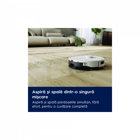 Aspirator robot Ultimate Seria 700 ER71UW2SW 175 min Alb scoică Detalii produs [6]