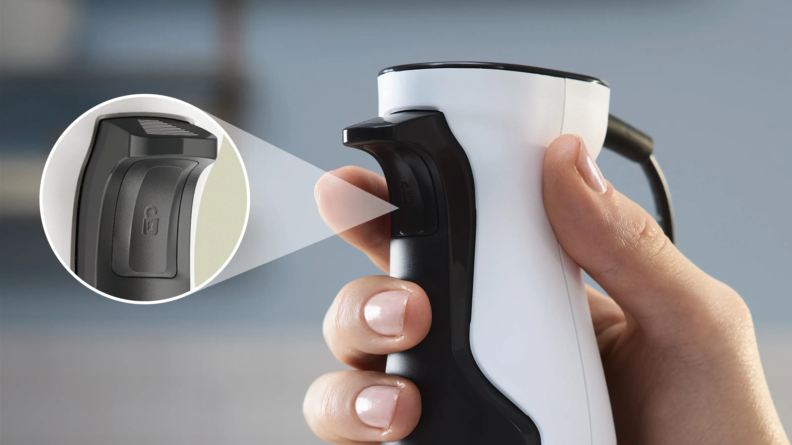 Blender de mână Bosch Seria 4 ErgoMaster 600 W Alb, Black Grey [2]