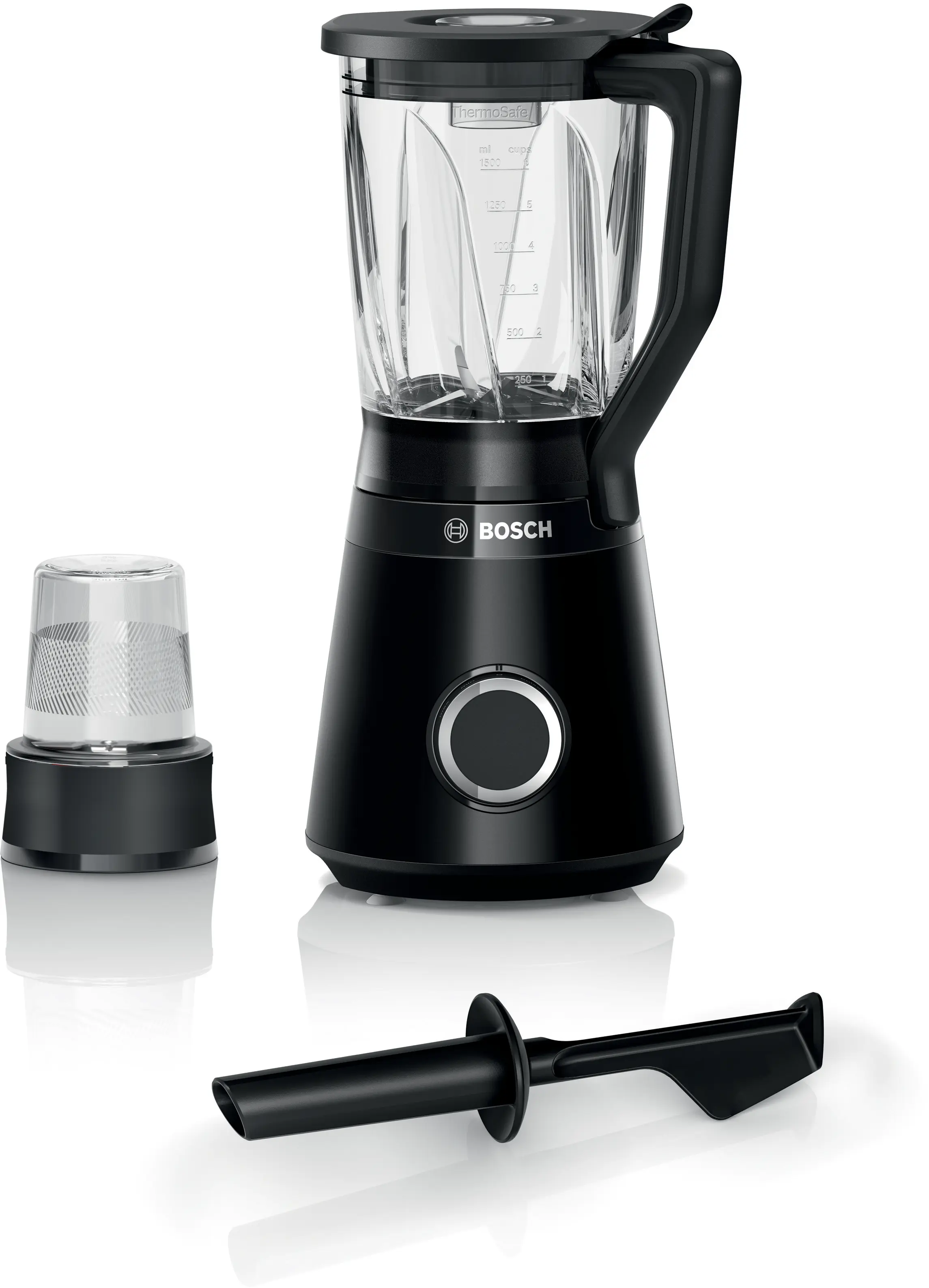Aparate pentru mixare & tocare - Blender de masă Bosch Seria 4 VitaPower 1200 W, Negru