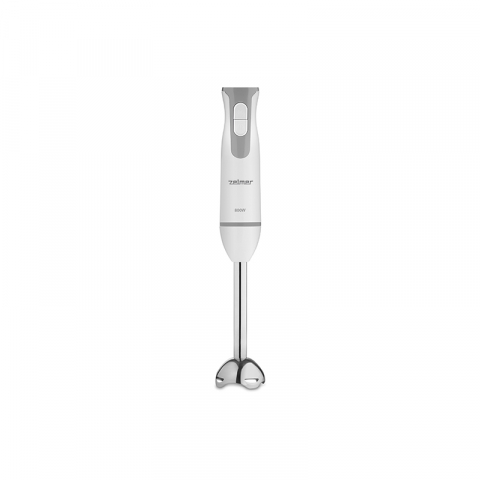 Blender vertical Zelmer ZHB4555S, 800W, 2 lame, Functie Turbo, Mixer, Blender sport, tocator 450 ml, cana 800 ml, Alb/Gri [4]