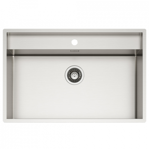 Chiuvete - Chiuveta bucatarie inox CookingAid TASCA PHANTOM BACK PT74 INVISIBLE cu montaj pe blat, sub blat, la nivelul blatului sau sub geam si accesorii montaj