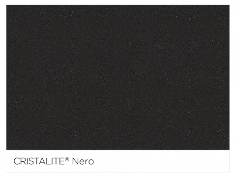 Chiuveta bucatarie Schock Nemo N-100 Cristalite Nero 570 x 510 mm, compozit granit, montare pe blat, negru [2]
