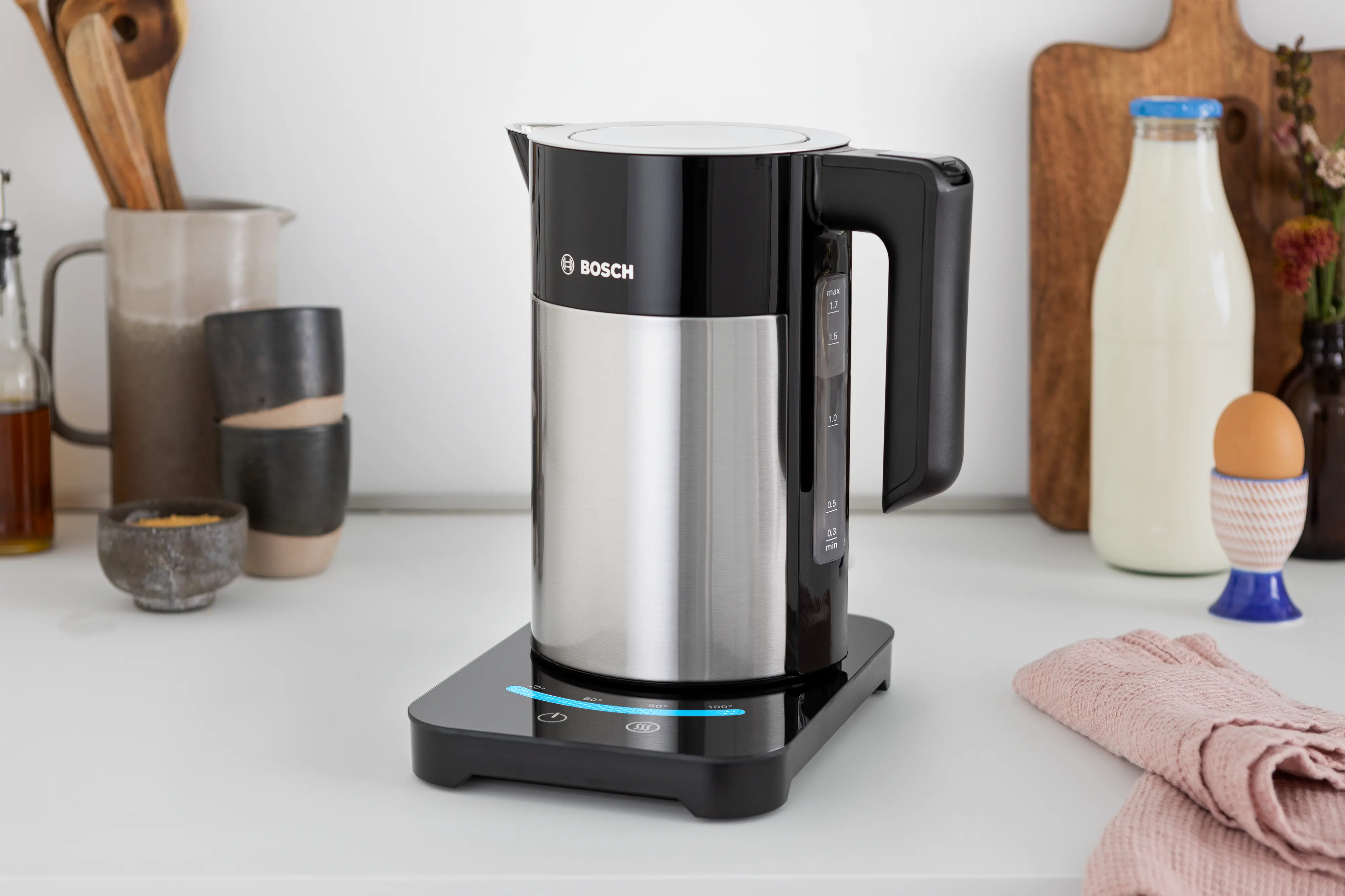 Fierbător de apă Bosch, Inox [2]