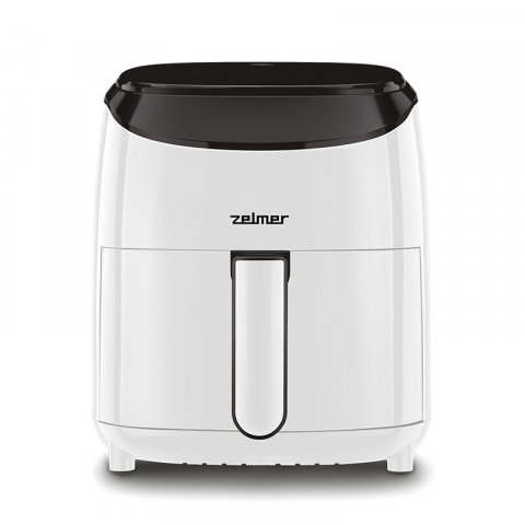 Friteuze cu aer cald - Friteuza cu aer cald Zelmer ZAF3551W, 3.5 l, control digital, 9 programe automate, invelis antiaderent