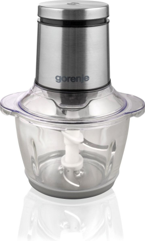 Tocatoare - Mini tocator GORENJE S450XE, 1.2l, 450W, 1 treapta viteza, argintiu