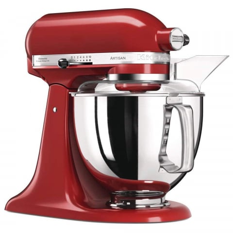 Mixere planetare - Mixer cu bol 4.8L, Artisan, Model 175, Empire Red - KitchenAid