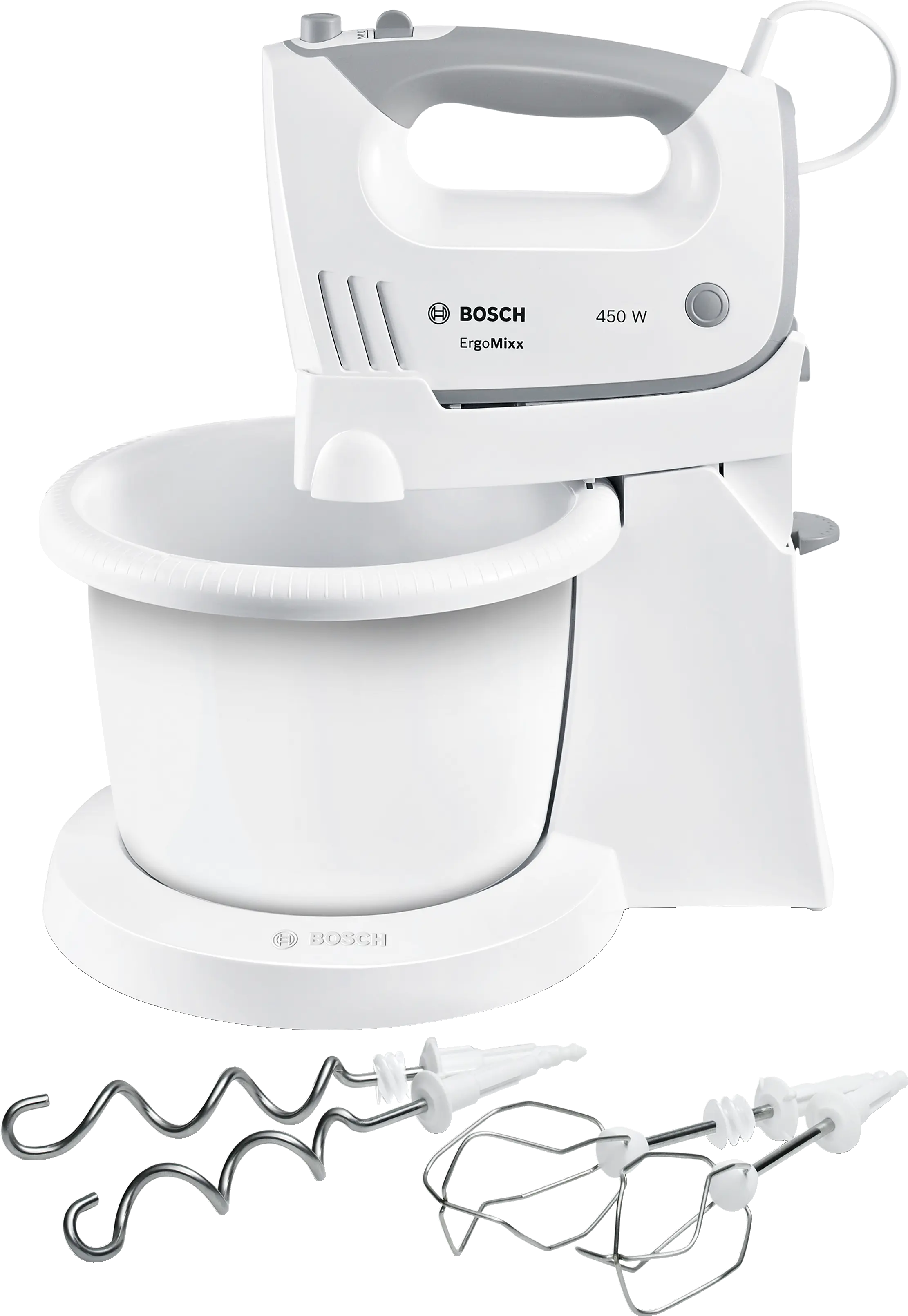 Aparate pentru mixare & tocare - Mixer de mână Bosch ErgoMixx 450 W ,Alb