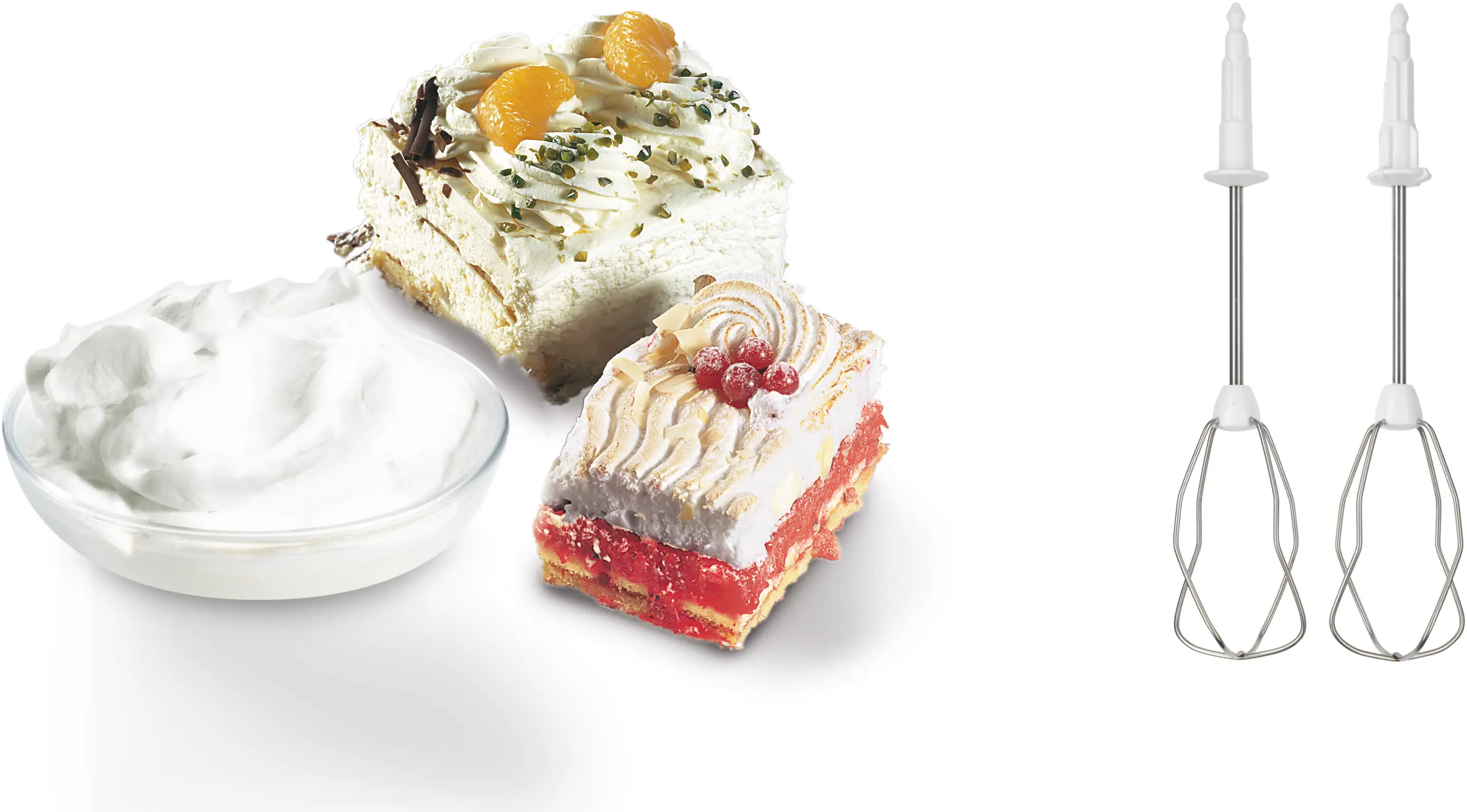 Mixer de mână Bosch ErgoMixx 450 W ,Alb [2]