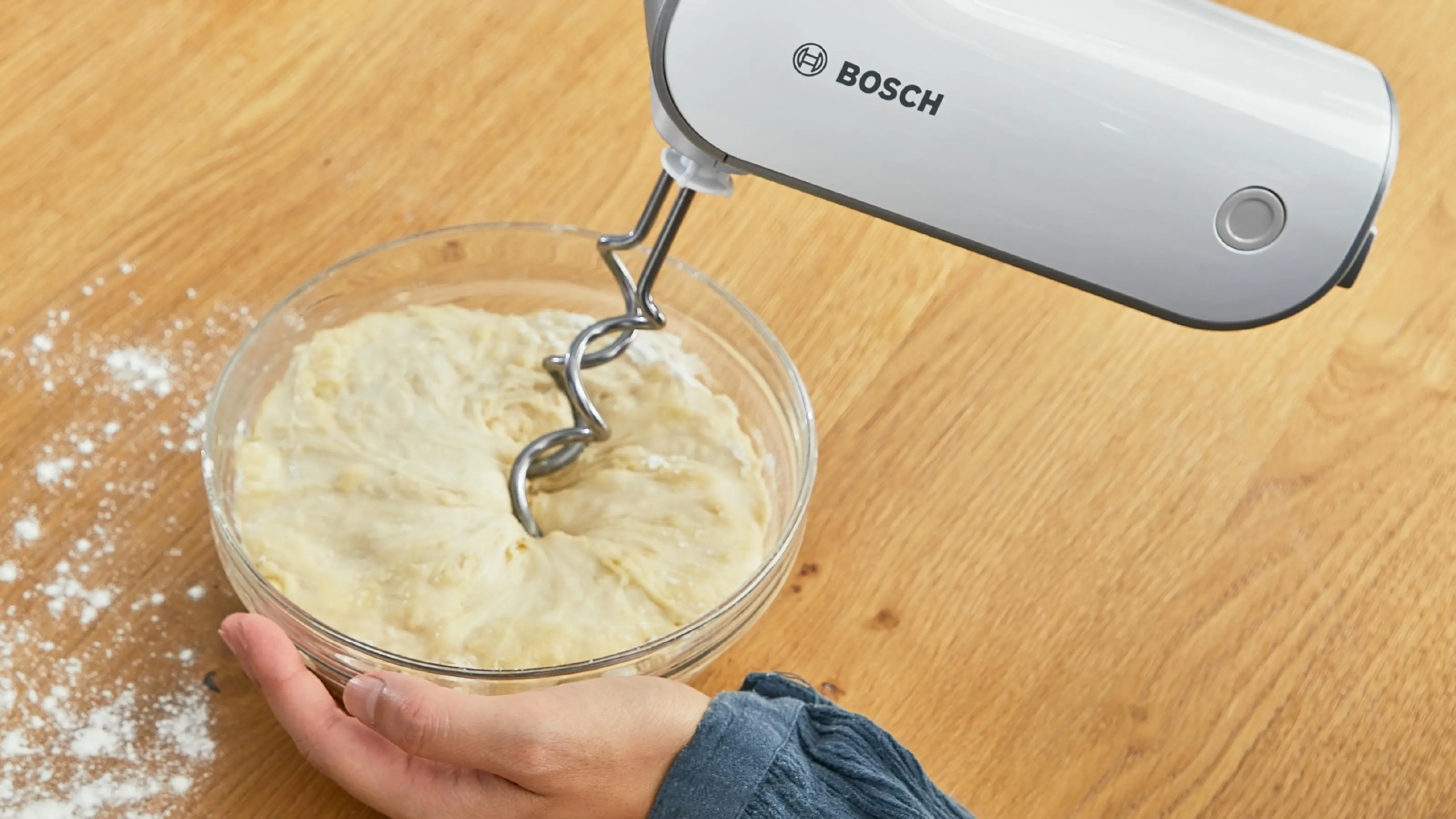 Mixer de mână Bosch MFQ4 850 W Alb, Gri inchis [4]