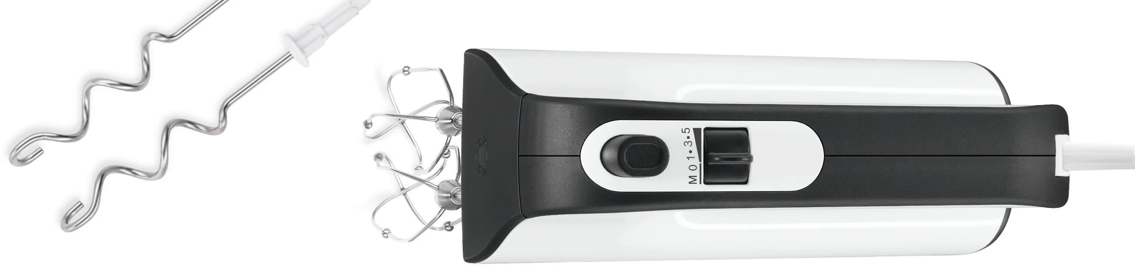 Mixer de mână Bosch Styline 450 W Alb, antracit [2]