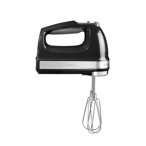 Mixere - Mixer de mana cu 9 viteze, 85 W, Onyx Black - KitchenAid
