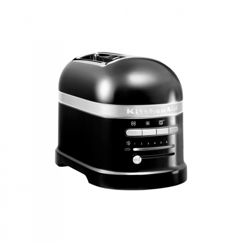 Prajitoare de paine - Prajitor de paine 2 sloturi Artisan 1250W, Onyx Black - KitchenAid