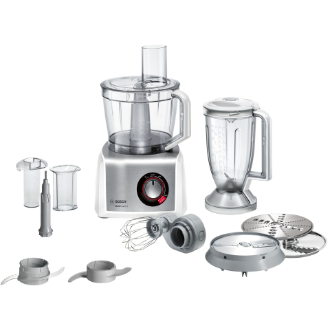 Roboti de bucatarie - Robot de bucatarie Bosch MC812S814, 1250 W, 3.9 L, 50 functi
