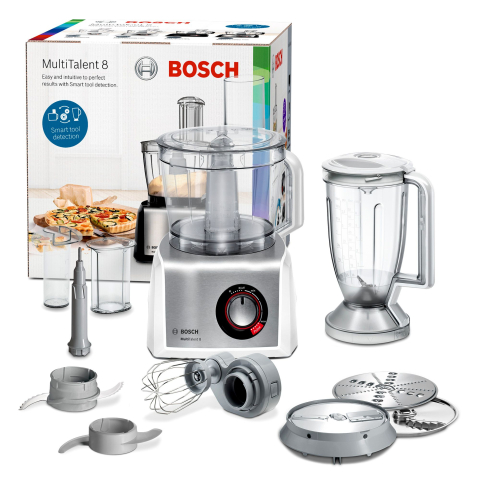 Robot de bucatarie Bosch MC812S814, 1250 W, 3.9 L, 50 functi [4]