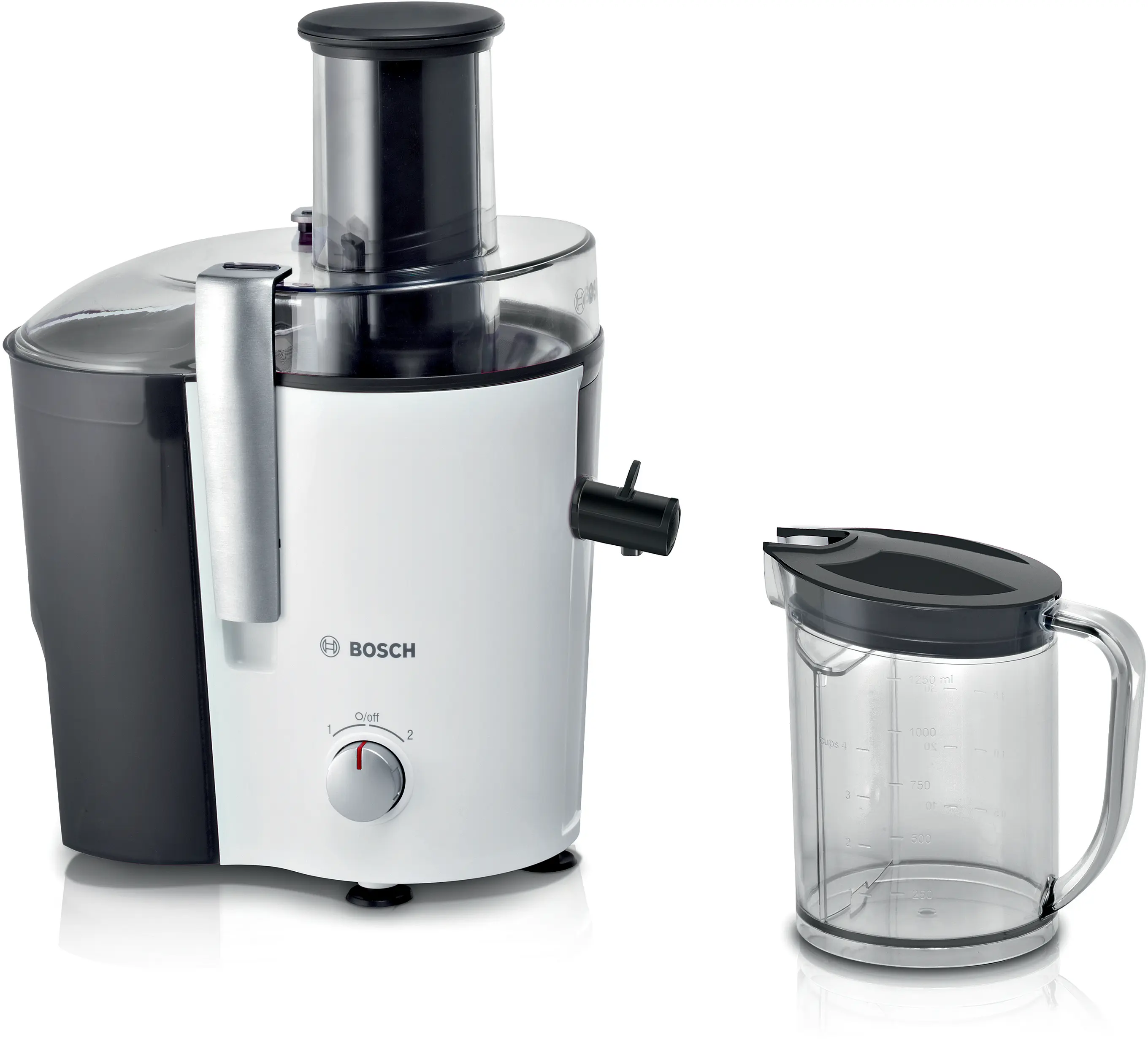 Preparare bauturi - Storcatoare prin centrifugare Bosch VitaJuice 2 700 W Alb, antracit