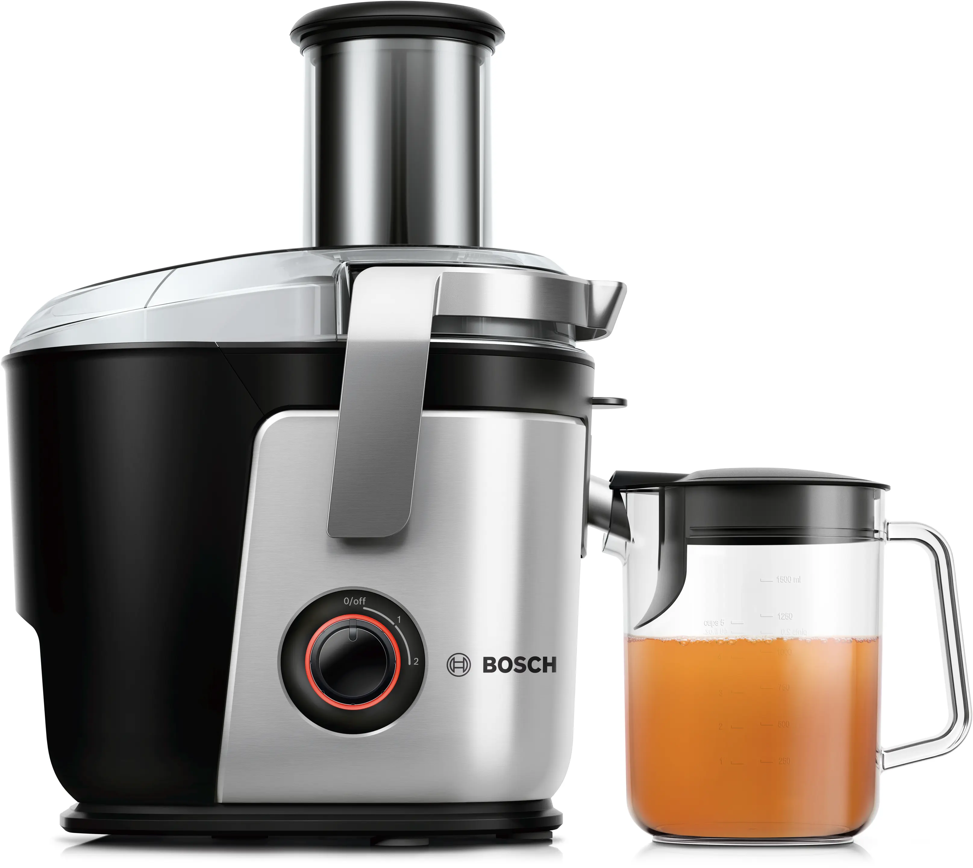 Storcatoare prin centrifugare Bosch VitaJuice 4 1000 W Argintiu, Negru [1]