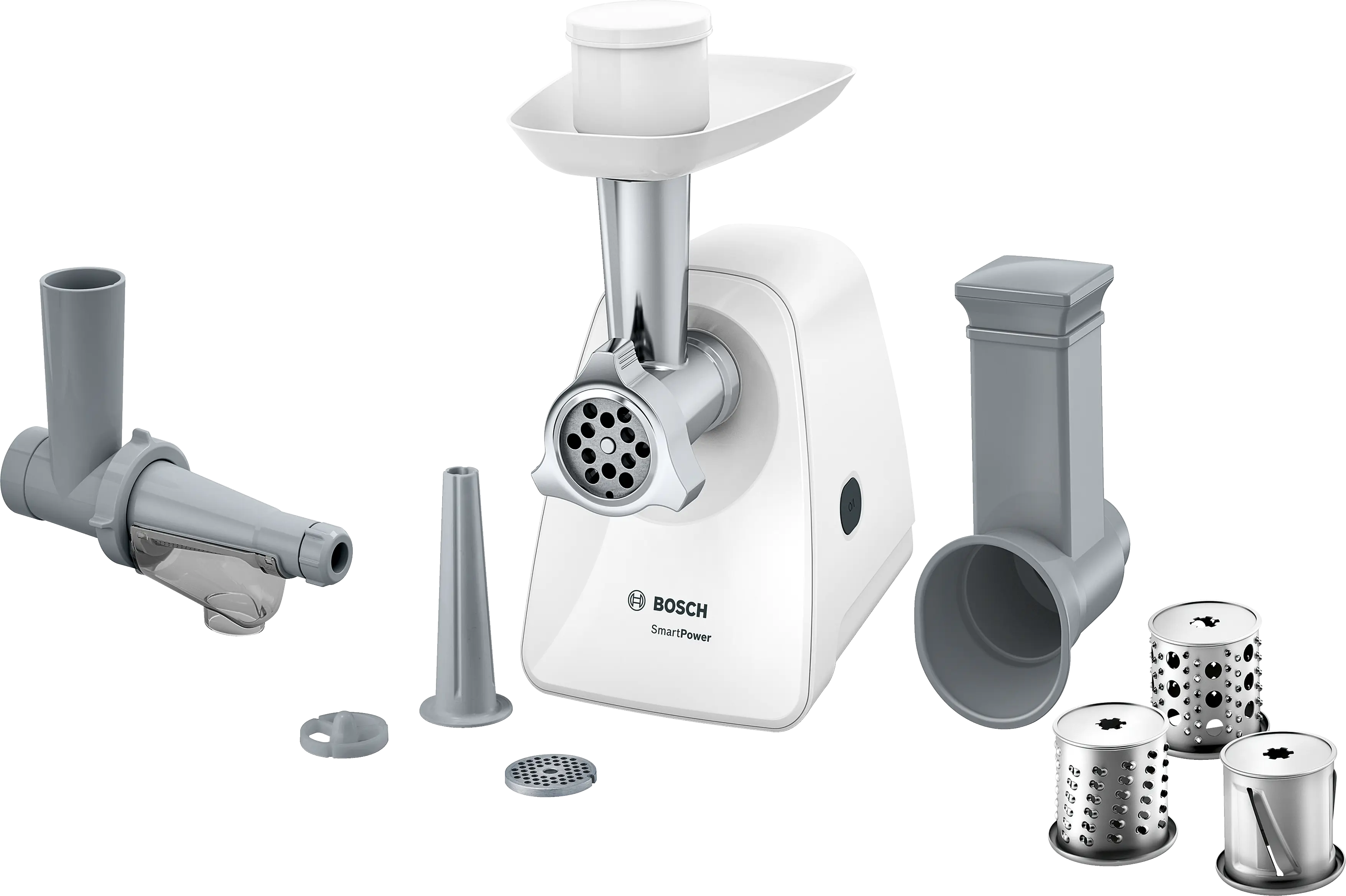 Masini de tocat - Tocător de carne Bosch SmartPower 1500 W Alb