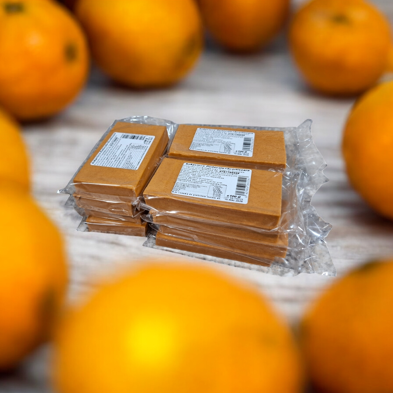 kukycioco Portocale+Scortisoara 100g x12buc 1200g [2]