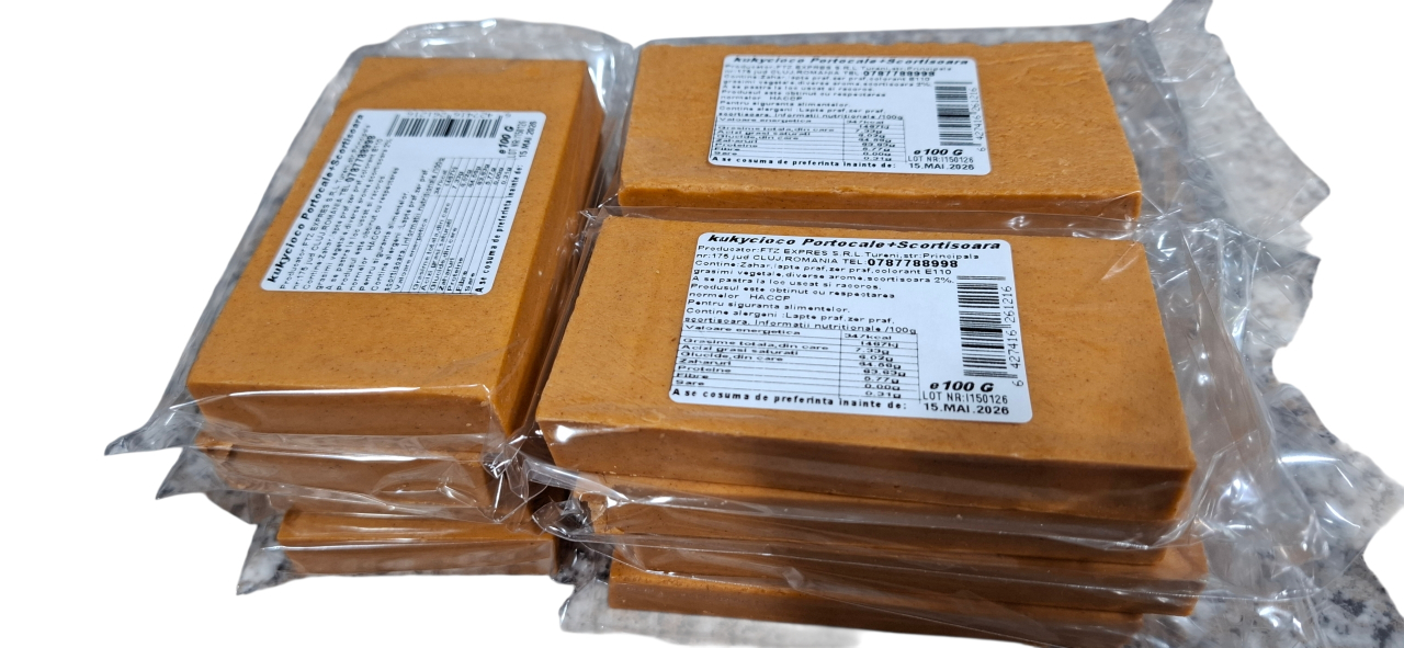 kukycioco Portocale+Scortisoara 100g x12buc 1200g [3]