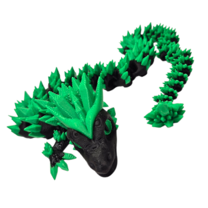 Dragonul de Cristal – Jucărie Articulată 3D din PLA [3]