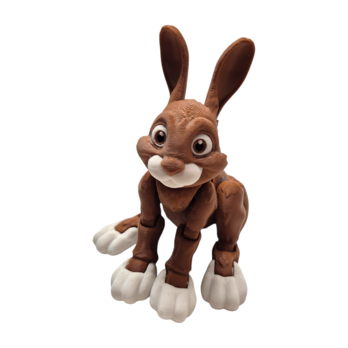 Iepure Articulat 3D din PLA biodegradabil [8]