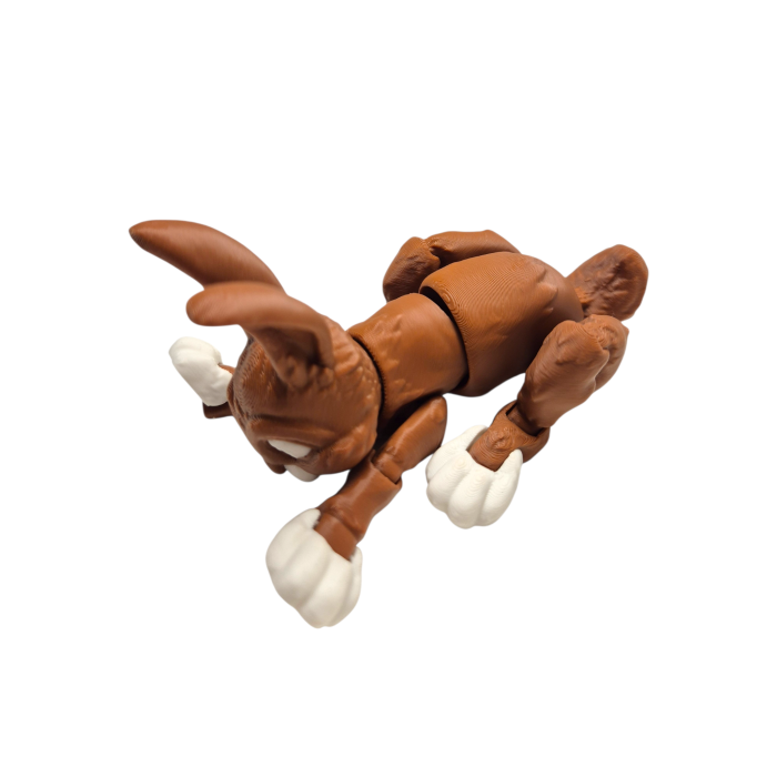 Iepure Articulat 3D din PLA biodegradabil [4]