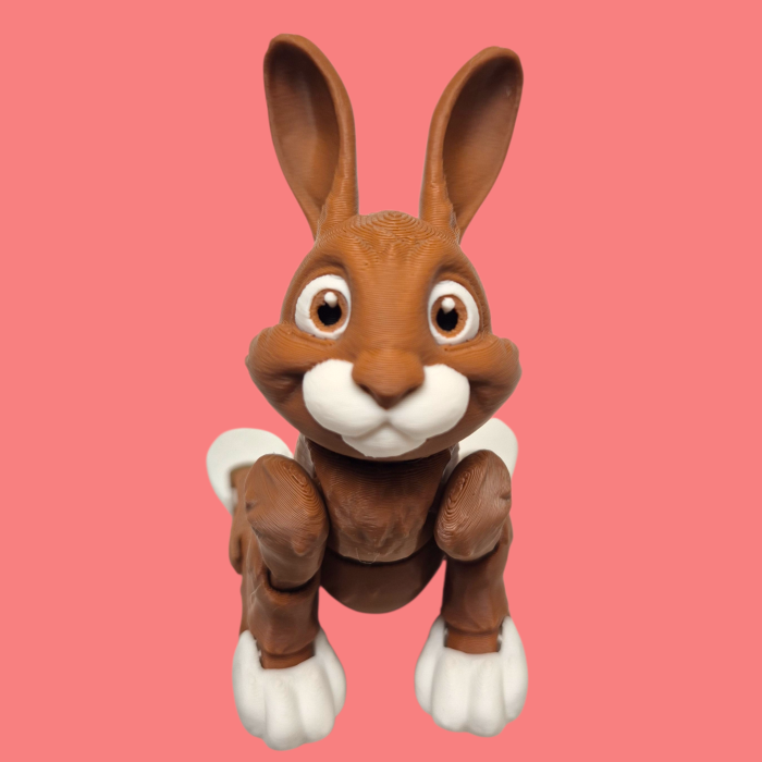 Iepure Articulat 3D din PLA biodegradabil [5]