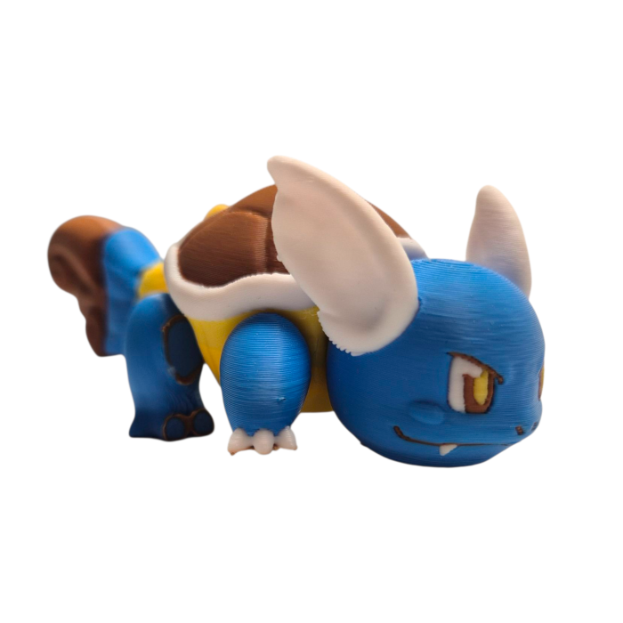Wartortle Articulat 3D, [2]