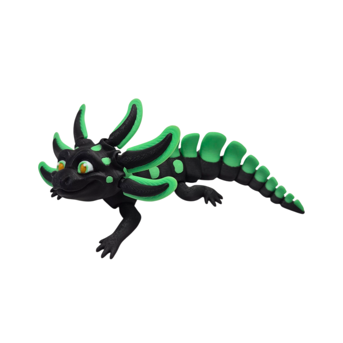 Salamandra 3D articulată din PLA [2]