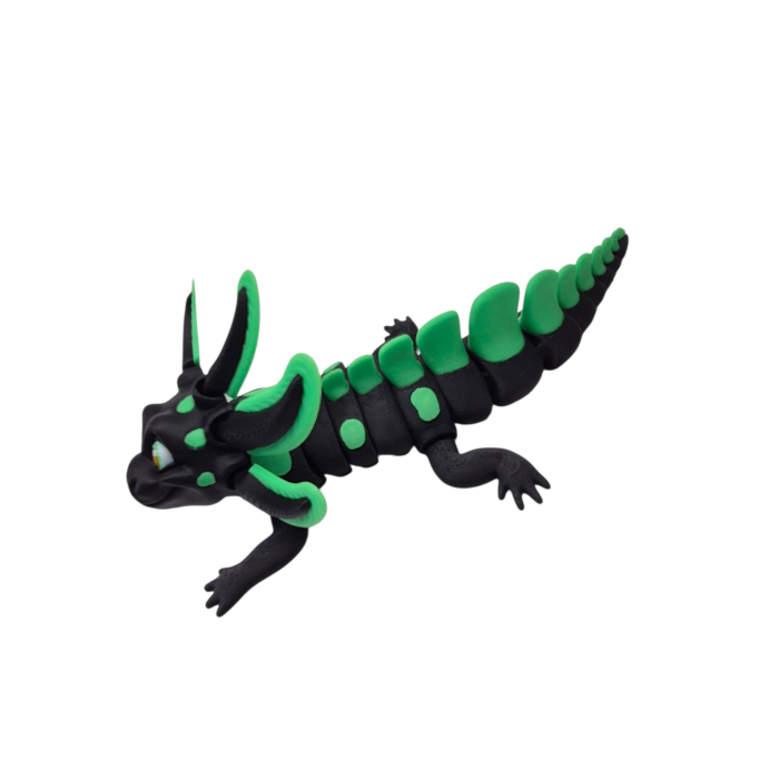 Salamandra 3D articulată din PLA [5]